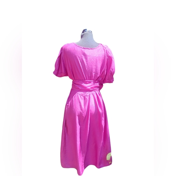 Fashion Granada Boutique Style Dress in Fuschia Size 3x - Picture 4 of 7